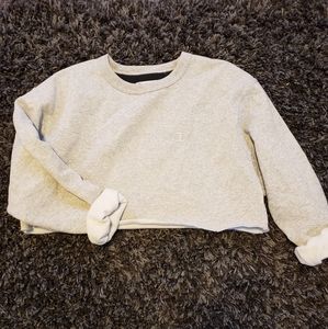 Cropped sweatshirt